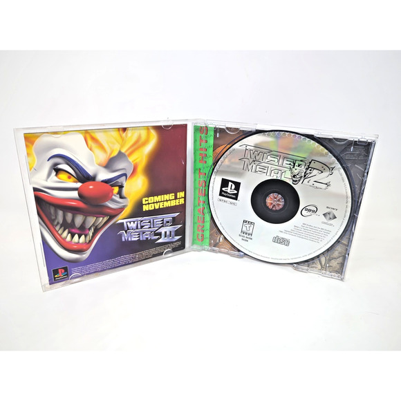 Twisted Metal 2 Greatest Hits (Sony PS1 PlayStation 1) CIB Complete fast ship - Picture 2 of 3